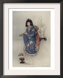 The Flute Prints by Warwick Goble