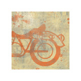 Motorcycle II Lámina giclée por Erin Clark