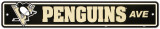 Pittsburgh Penguins Street Sign Wall Sign