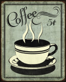Retro Coffee I Posters af N. Harbick