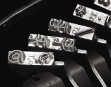 Typewriter Symbols Kunstdruck von C. McNemar