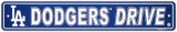 Los Angeles Dodgers Street Sign Wall Sign