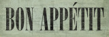 Bon Appétit III Print by N. Harbick