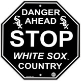 Chicago White Sox Stop Sign Wall Sign