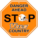 University of Tennessee Stop Sign Wall Sign