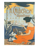 Calderoni Gioielliere 1898 Prints by Adolfo Hohenstein
