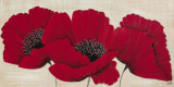Linen Poppies II Poster by Kaye Lake