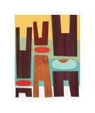 Hats & Pants Giclee Print by Jenn Ski