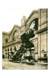 Accident de la Gare Montparnasse 1895 Prints