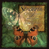 Butterfly Sentiments…Strength Affiche
