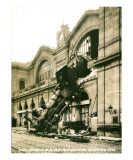 Accident de la Gare Montparnasse 1895 Kunst Accident de la Gare Montparnasse 1895 Kunst