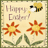 Easter Bumble Bee Posters by Dan Dipaolo