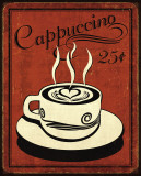 Retro Coffee III Póster por N. Harbick