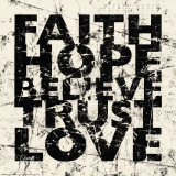 Carole Stevens - Marble Faith Hope - Poster Carole Stevens - Marble Faith Hope - Poster