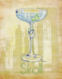 Big City Cocktail IV Print by Paul Brent