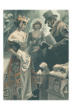 La Robe et la Douleur Prints by F. Bac
