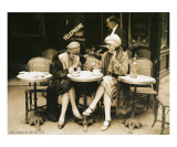 Terasse De Cafe 1924 Láminas Terasse De Cafe 1924 Láminas