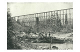 Chattanooga Railroad on Falling Water Bridge Prints