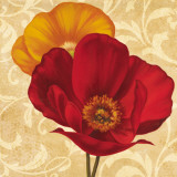 Poppies I Art by Jordan Gray