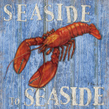 Coastal USA Lobster Poster von Paul Brent