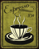 N. Harbick - Retro Coffee II Obrazy