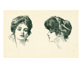 Gibson Girls Portraits 1902 Art