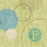 Circle of Words - Friends Affiches par Veronique Charron