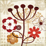 Floral Pop III Kunstdrucke von Mo Mullan
