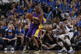 Los Angeles Lakers v Dallas Mavericks - Game Four, Dallas, TX - MAY 8: Kobe Bryant and DeShawn Stev Photographic Print by Danny Bollinger