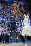 Memphis Grizzlies v Oklahoma City Thunder - Game Two, Oklahoma City, OK - MAY 3: Mike Conley and Ke Photographic Print by Layne Murdoch
