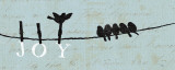 Alain Pelletier - Birds on a Wire - Joy - Art Print Alain Pelletier - Birds on a Wire - Joy - Art Print