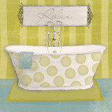 Polka Tub I Prints by Sarah Adams