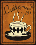 Retro Coffee IV Kunstdrucke von N. Harbick
