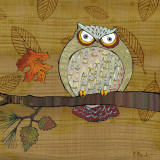 Awesome Owls III Affiches par Paul Brent