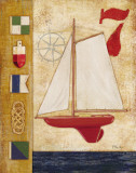 Model Yacht Collage III Posters par Paul Brent