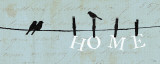 Birds on a Wire - Home Prints by Alain Pelletier