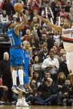 Dallas Mavericks v Portland Trail Blazers - Game Six, Portland, OR - APRIL 28: Jason Kidd and Marcu Photographic Print by Steve Dykes