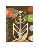 Peony Motif Giclée-Druck von Linda Ketelhut