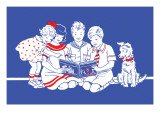 Reading For Enjoyment Posters by Julia Letheld Hahn
