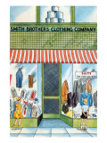 Smith Brothers Clothing Company Prints by Julia Letheld Hahn