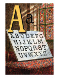 A For the Alphabet, A, B, C Poster by Edmund Evans