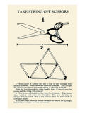 Take String Off Scissors Pósters