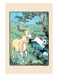 Snip And Snap Fall In the Lake Prints by Julia Dyar Hardy