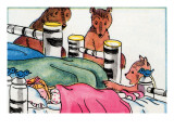 Someone Is Sleeping In My Bed Affiche par Julia Letheld Hahn