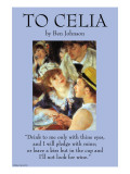 To Celia Posters par Ben Johnson