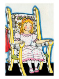 Goldilock Tries Mama Bear's Chair Prints by Julia Letheld Hahn