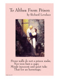 To Althea From Prison Print