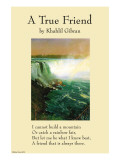 On Friendship - a True Friend From the Prophet Affiches