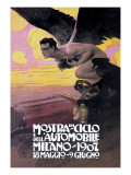 Monstra Del Ciclo Poster by Leopoldo Metlicovitz