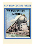 New York Central System - the 20th Century Limited Posters